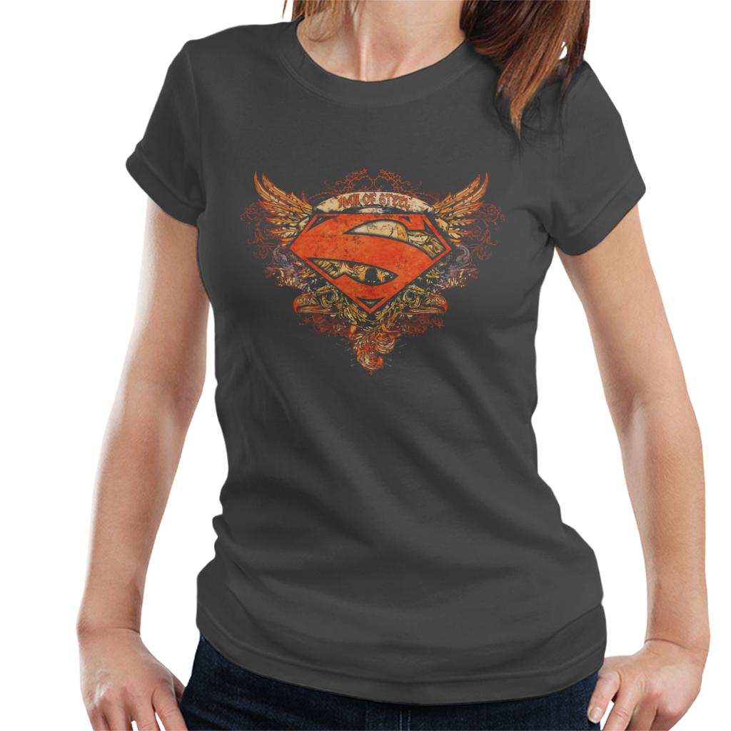 Superman Wings Tattoo Man Of Steel Women's T-Shirt product image 4