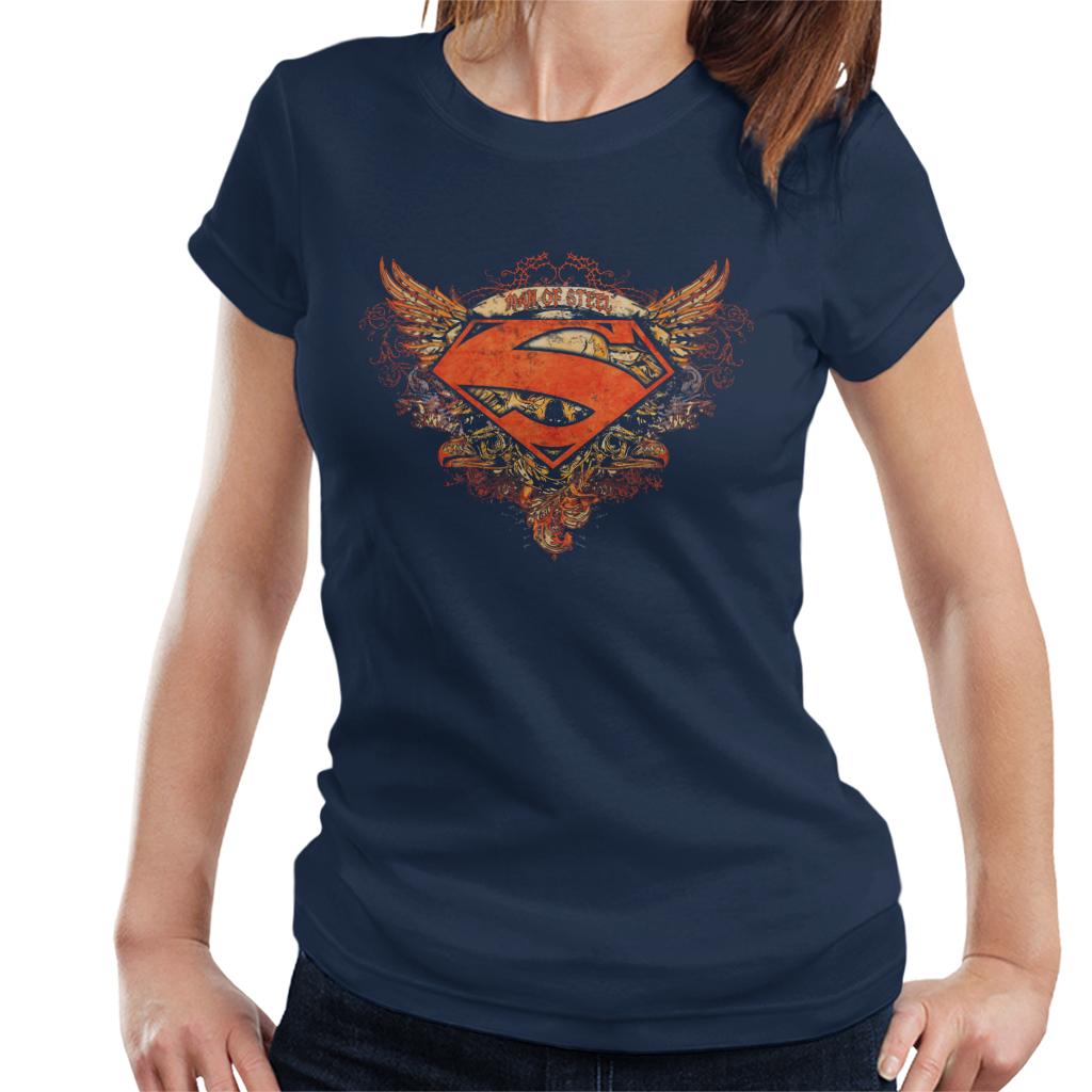Superman Wings Tattoo Man Of Steel Women's T-Shirt product image 6