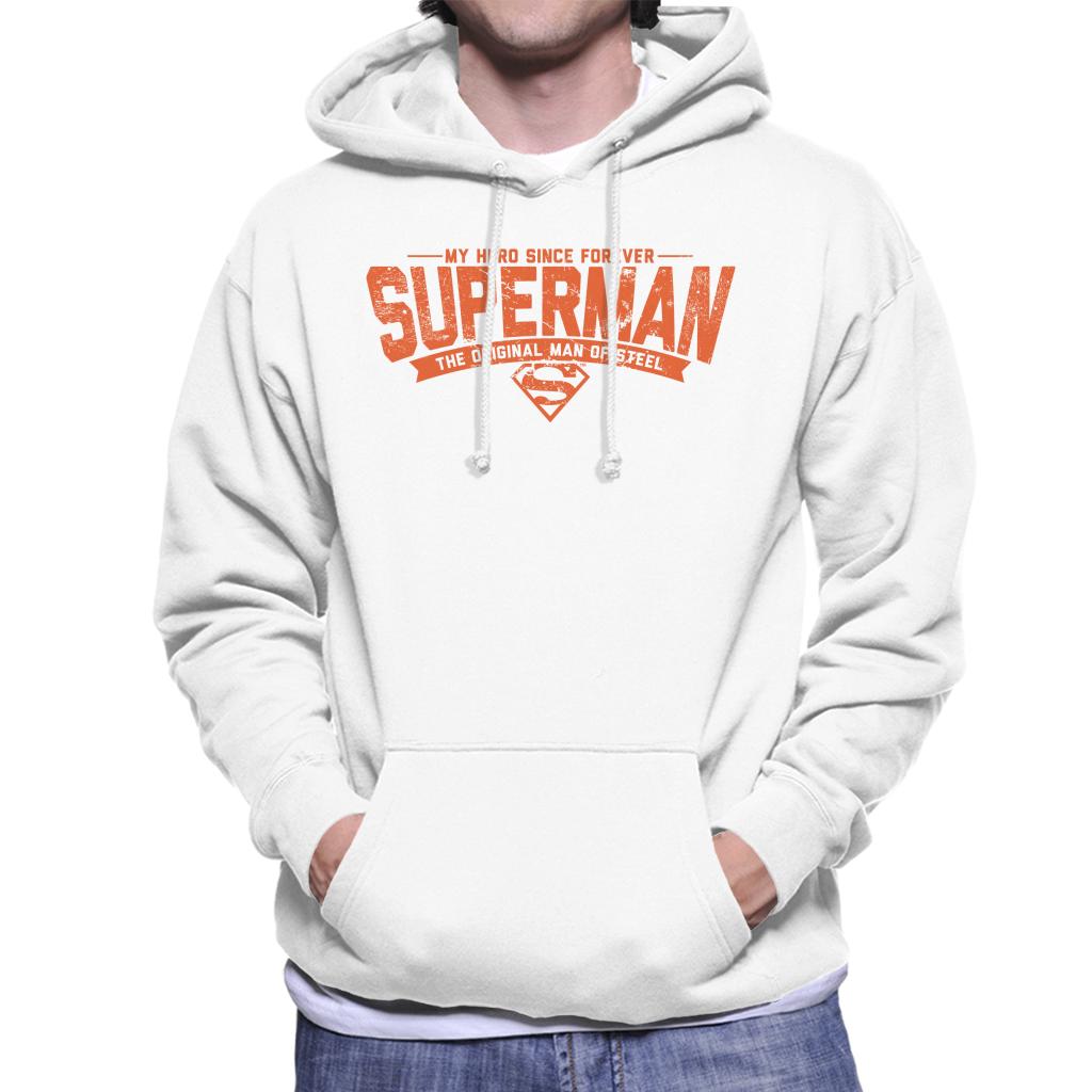 Superman My Hero Since Forever Men's Hooded Sweatshirt product image 6