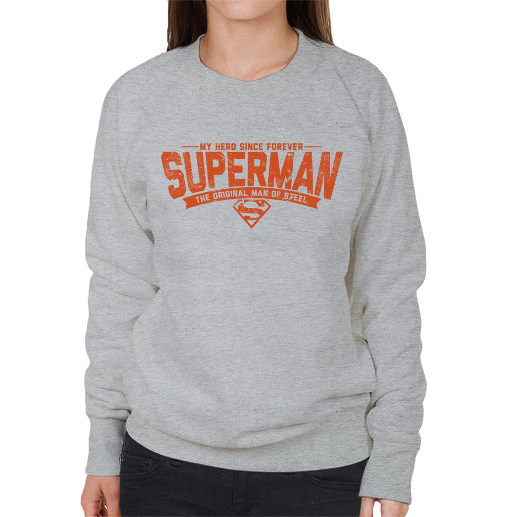 Superman My Hero Since Forever Women's Sweatshirt product image 4