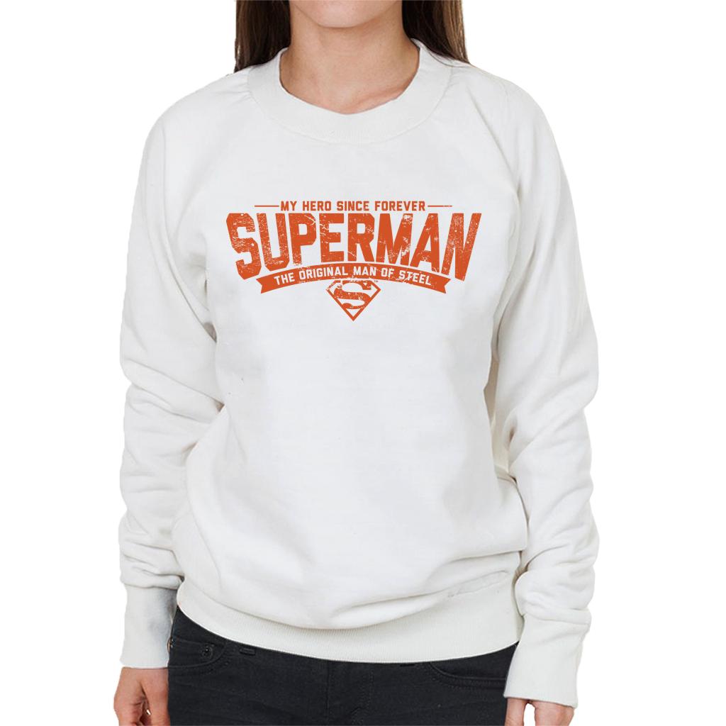 Superman My Hero Since Forever Women's Sweatshirt product image 6