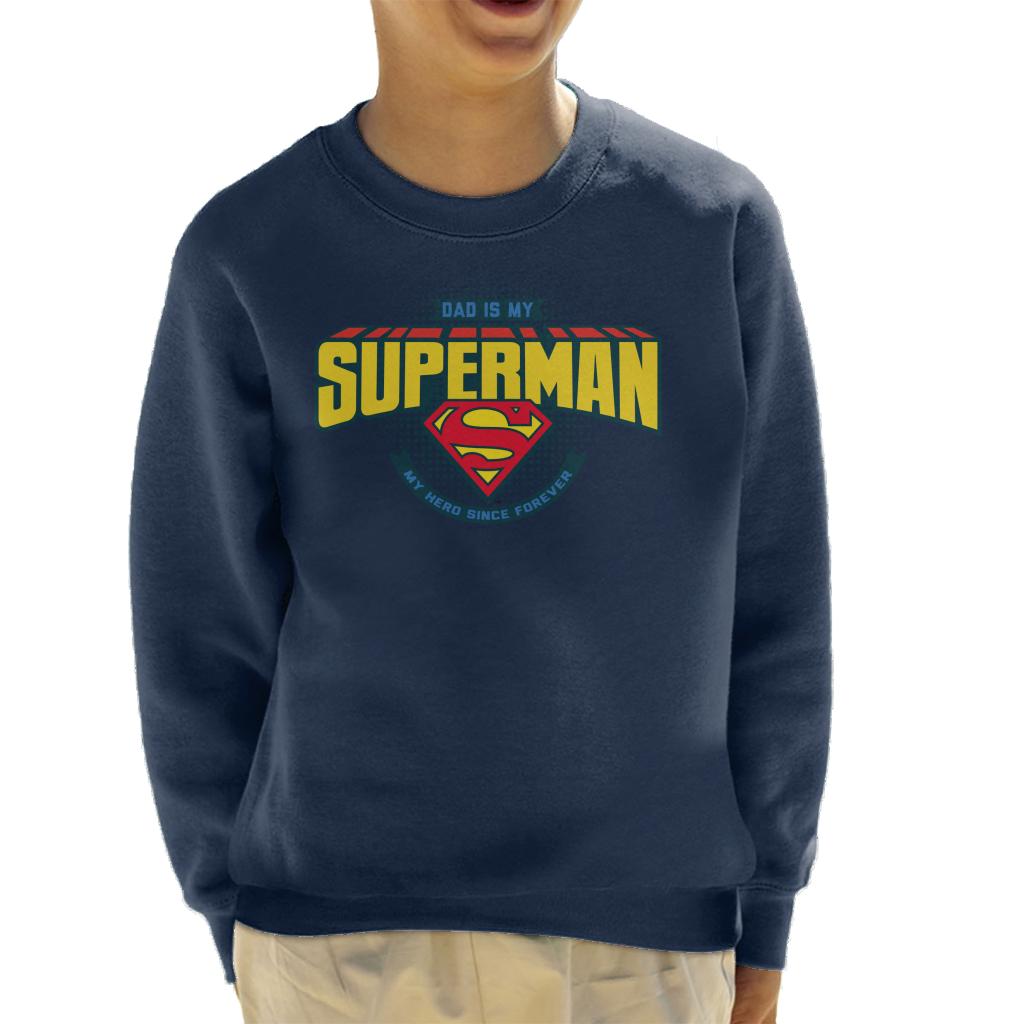 Superman Fathers Day Dad Is My Hero Since Forever Kid's product image 1