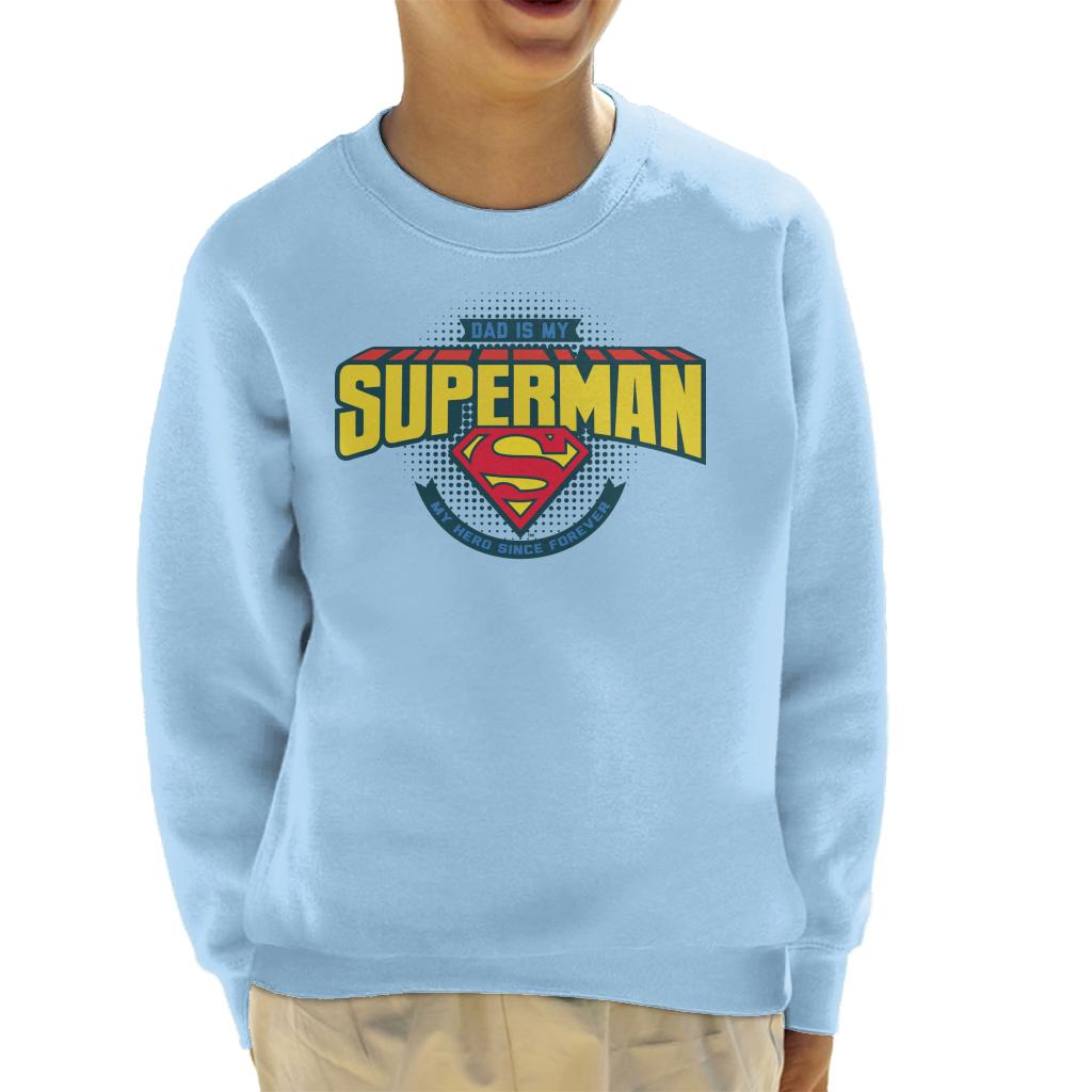 Superman Fathers Day Dad Is My Hero Since Forever Kid's product image 4