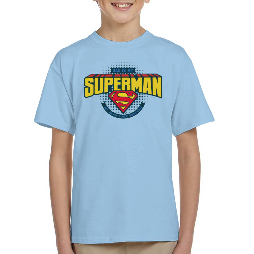 Superman Fathers Day Dad Is My Hero Since Forever Kid's product image 4