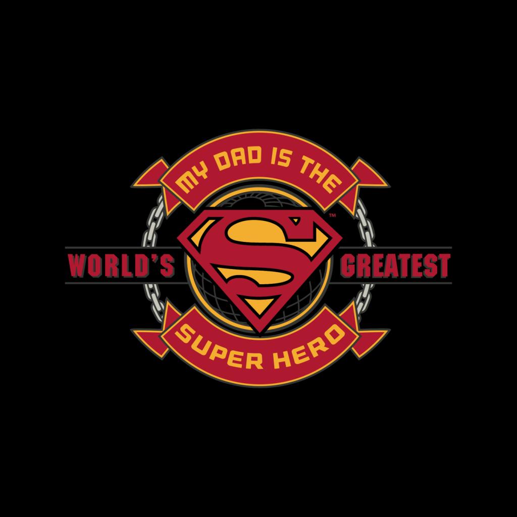 Superman My Dad Is The Super Hero Fathers Day Kid's Hooded product image 2
