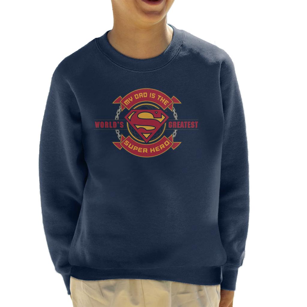 Superman My Dad Is The Super Hero Fathers Day Kid's product image 6