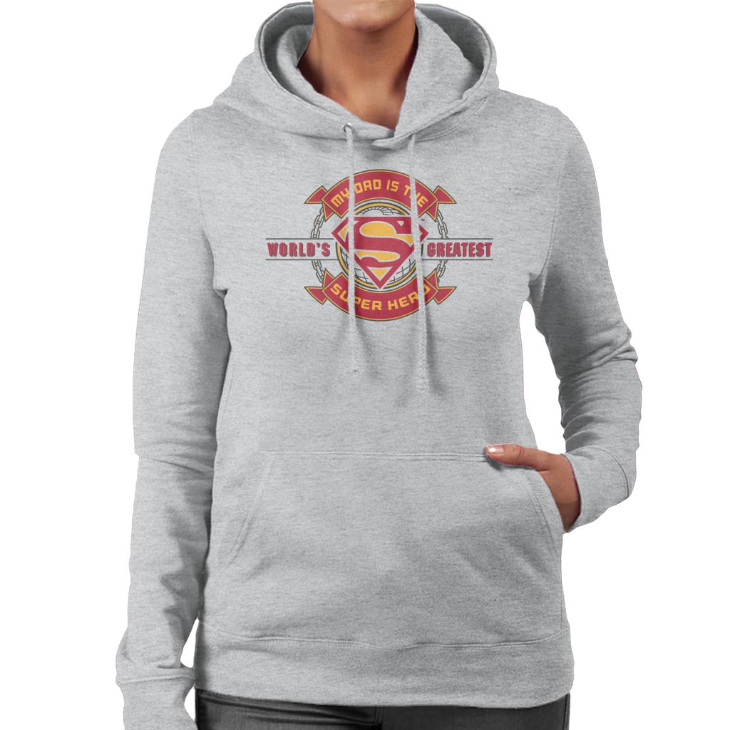Superman My Dad Is The Super Hero Fathers Day Women's product image 4