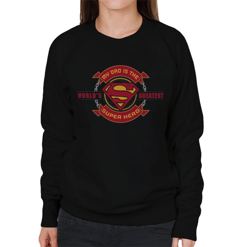 Superman My Dad Is The Super Hero Fathers Day Women's product image 1