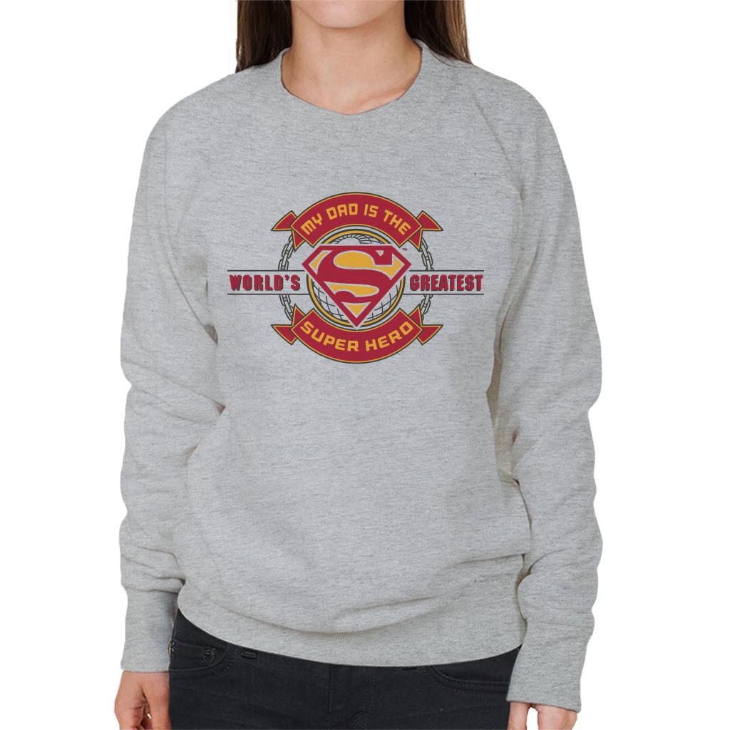 Superman My Dad Is The Super Hero Fathers Day Women's product image 4