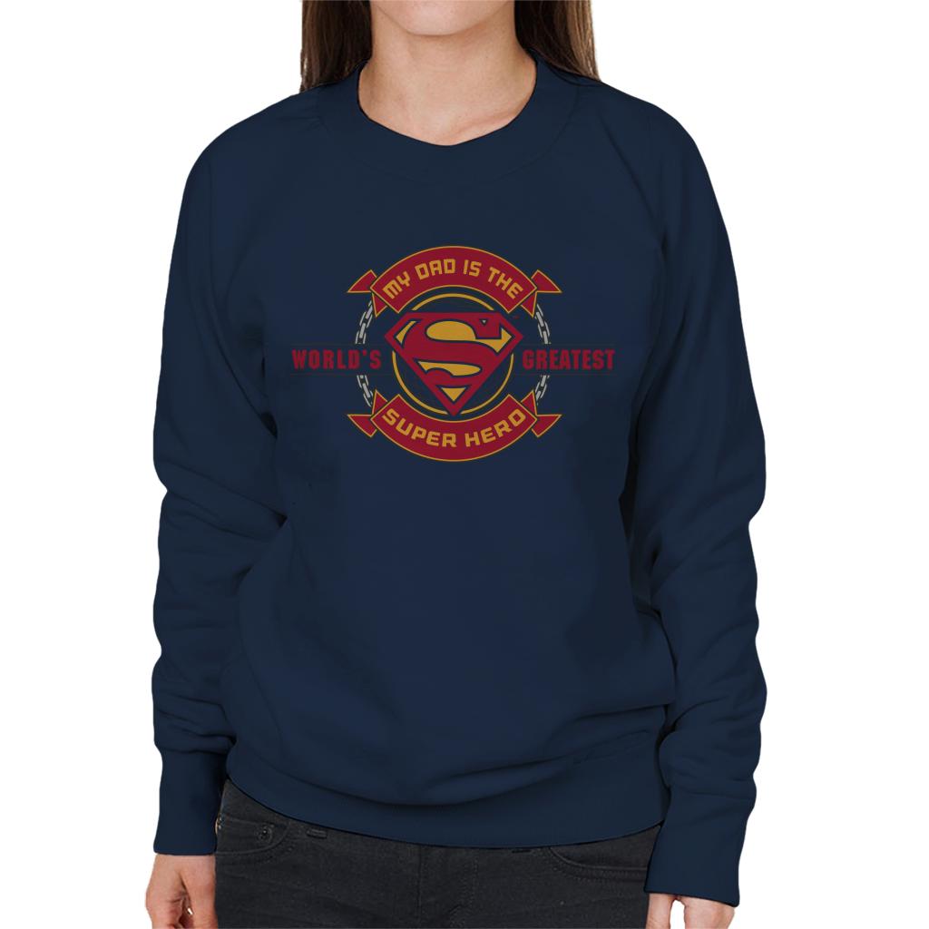 Superman My Dad Is The Super Hero Fathers Day Women's product image 6