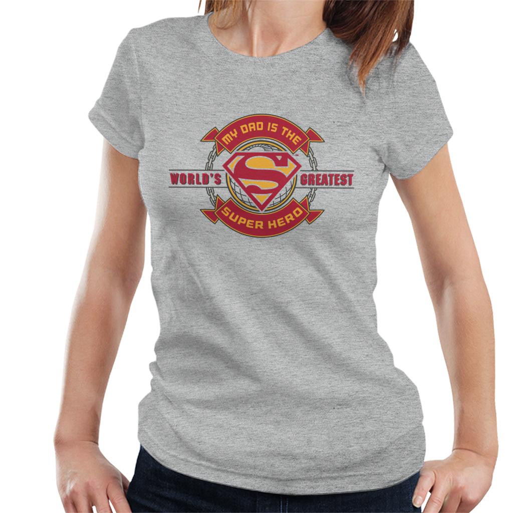 Superman My Dad Is The Super Hero Fathers Day Women's product image 4