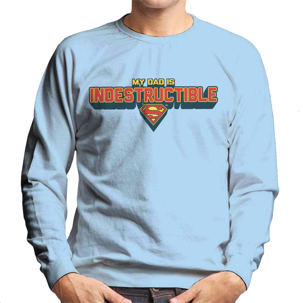 Superman My Dad Is Indestructible Fathers Day Men's product image 6