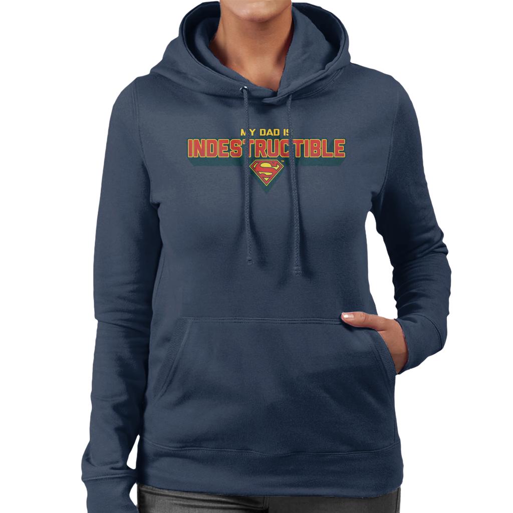 Superman My Dad Is Indestructible Fathers Day Women's product image 4