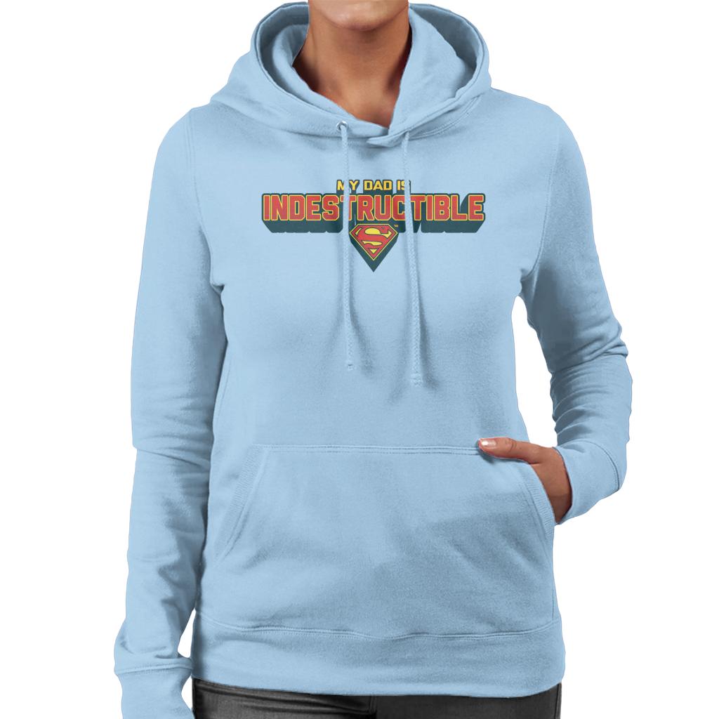 Superman My Dad Is Indestructible Fathers Day Women's product image 6