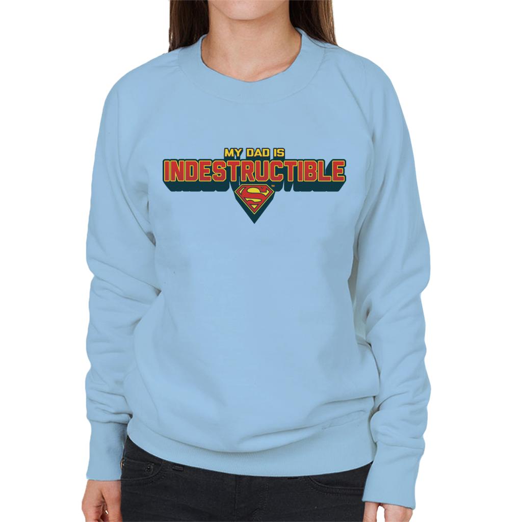 Superman My Dad Is Indestructible Fathers Day Women's product image 6