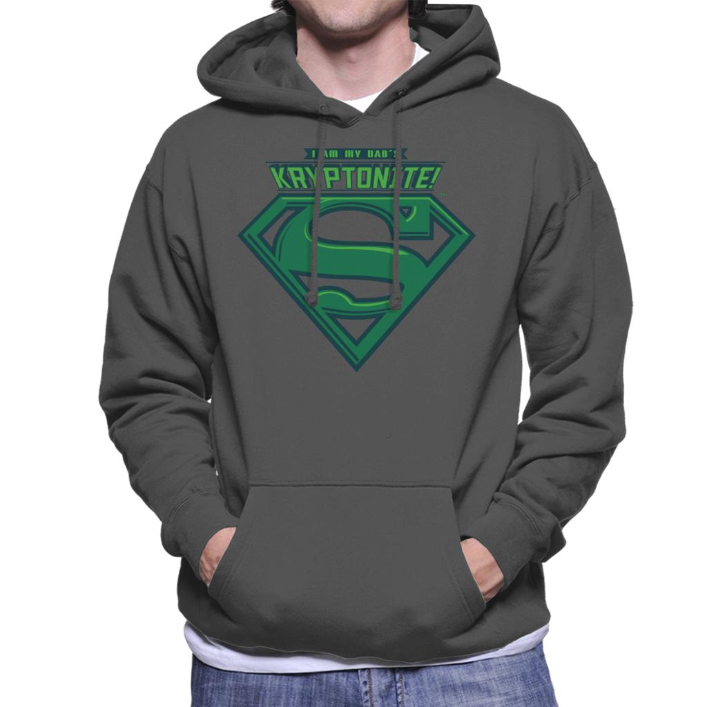 Superman I Am My Dads Kryptonite Fathers Day Men's Hooded product image 1
