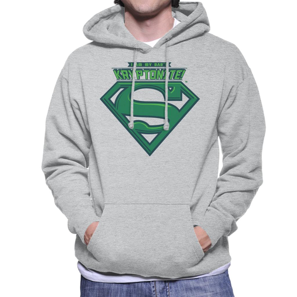 Superman I Am My Dads Kryptonite Fathers Day Men's Hooded product image 4