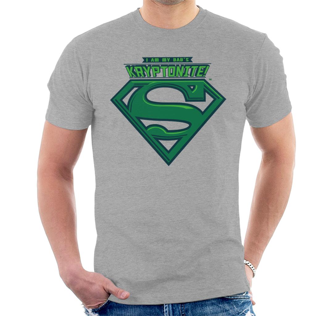 Superman I Am My Dads Kryptonite Fathers Day Men's T-Shirt product image 4