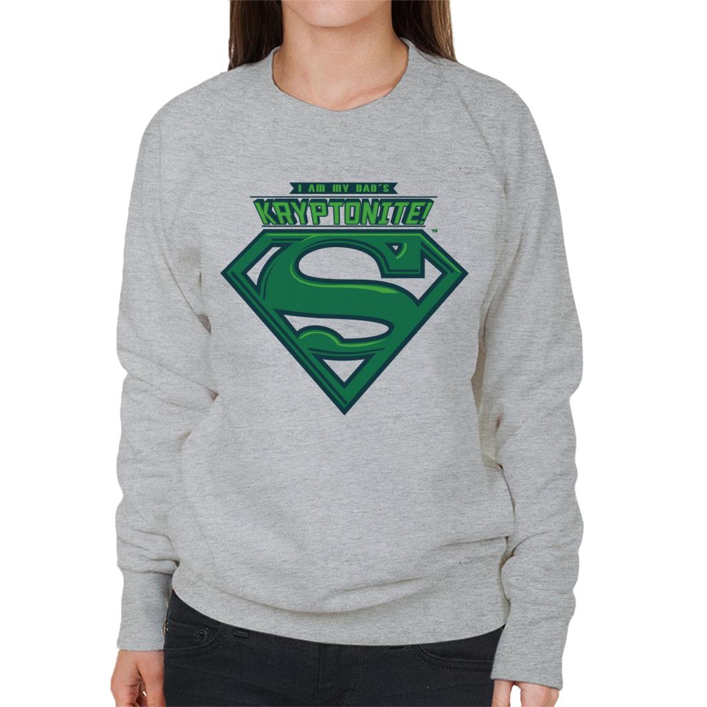 Superman I Am My Dads Kryptonite Fathers Day Women's product image 4