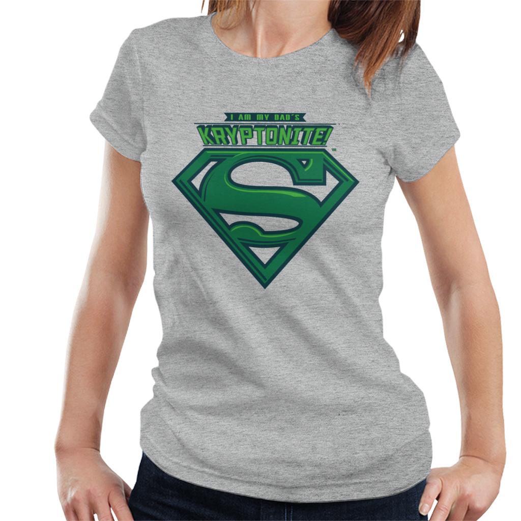Superman I Am My Dads Kryptonite Fathers Day Women's T-Shirt product image 4