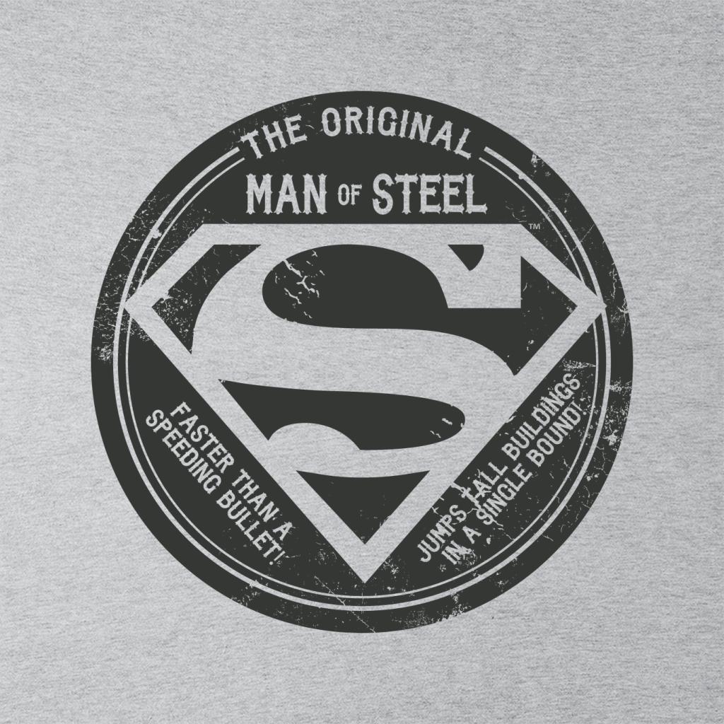 Superman The Original Man Of Steel Retro Women's Sweatshirt product image 2