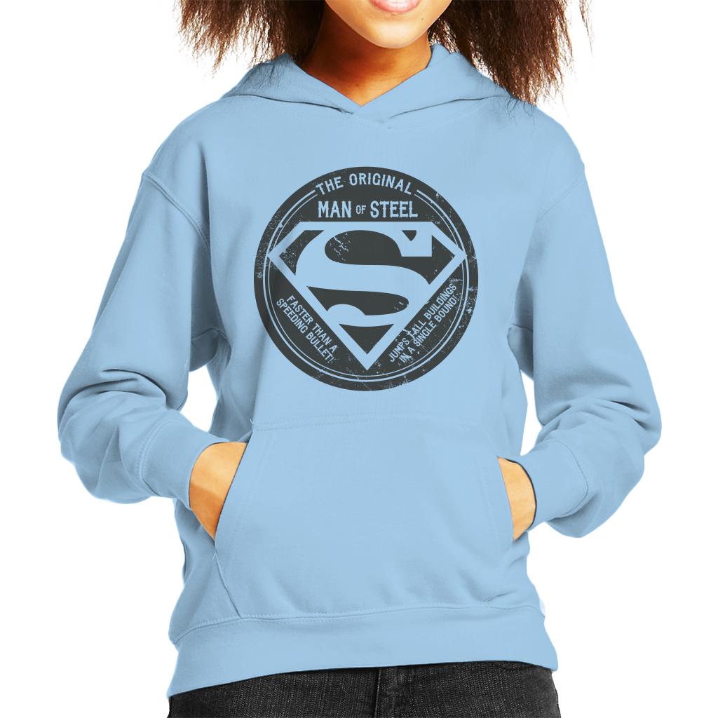 Superman The Original Man Of Steel Retro Kid's Hooded product image 4