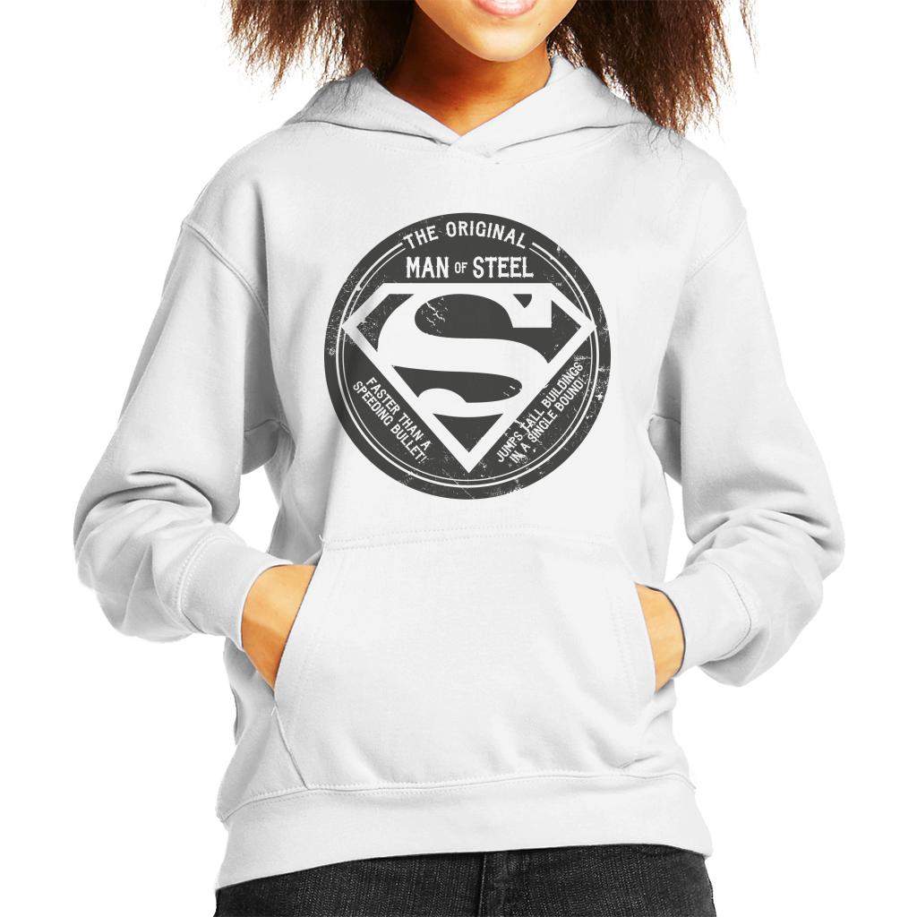Superman The Original Man Of Steel Retro Kid's Hooded product image 6