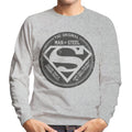 Superman The Original Man Of Steel Retro Men's Sweatshirt product image 1