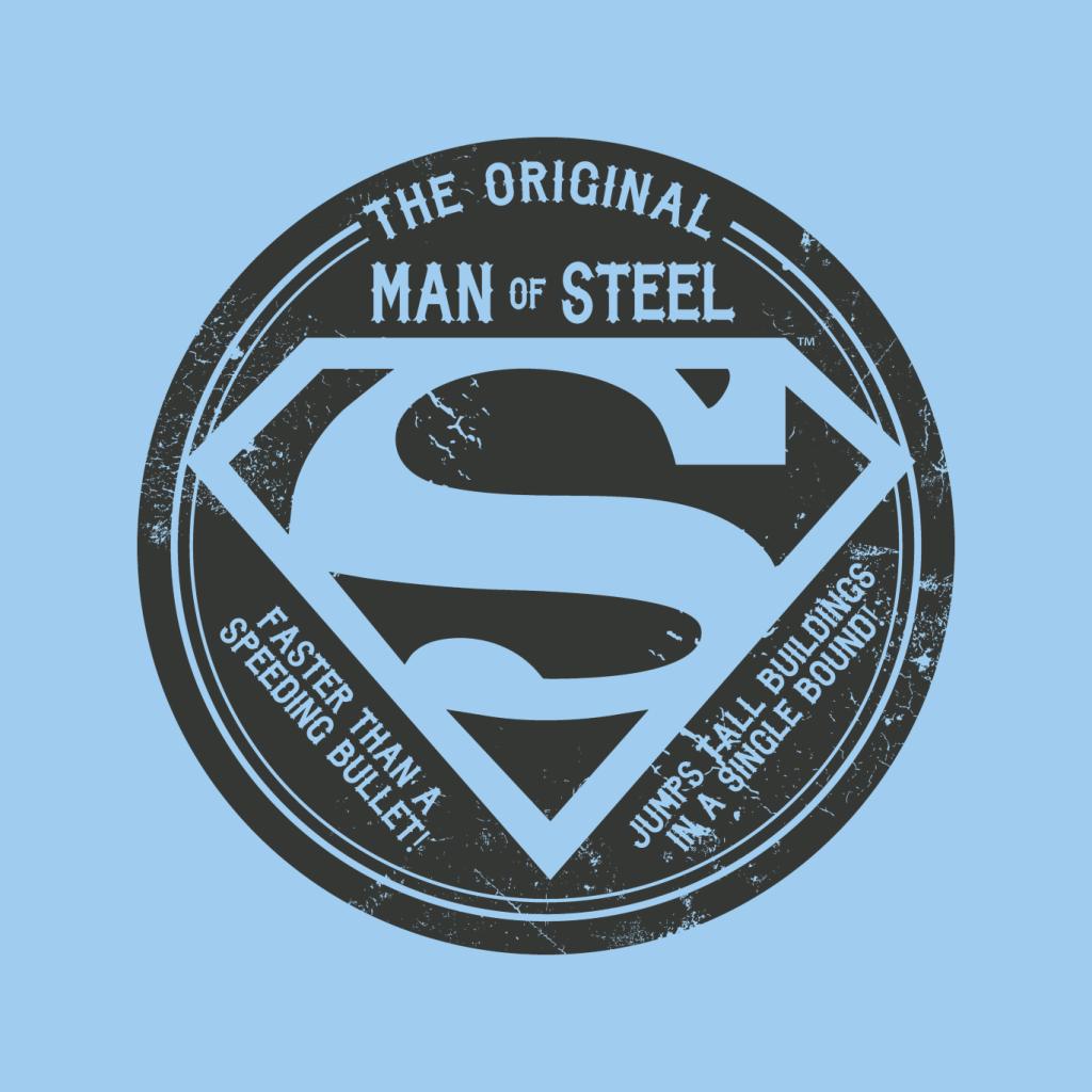 Superman The Original Man Of Steel Retro Men's Sweatshirt product image 7
