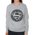 Superman The Original Man Of Steel Retro Women's Sweatshirt product image 1
