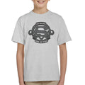 Superman Original Man Of Steel Chain Link Logo Kid's T-Shirt product image 1