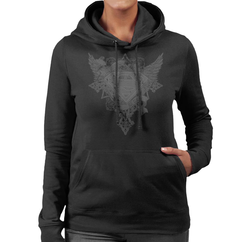 Superman Fathers Day My Hero Women's Hooded Sweatshirt product image 1