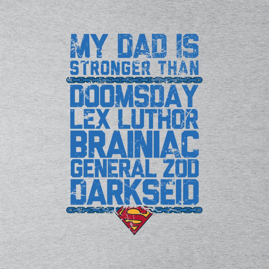 Superman My Dad Is Stronger Than Villains Fathers Day Men's product image 5