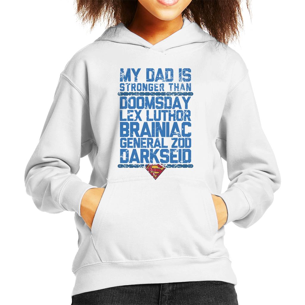 Superman My Dad Is Stronger Than Villains Fathers Day Kid's product image 6