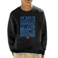 Superman My Dad Is Stronger Than Villains Fathers Day Kid's product image 1