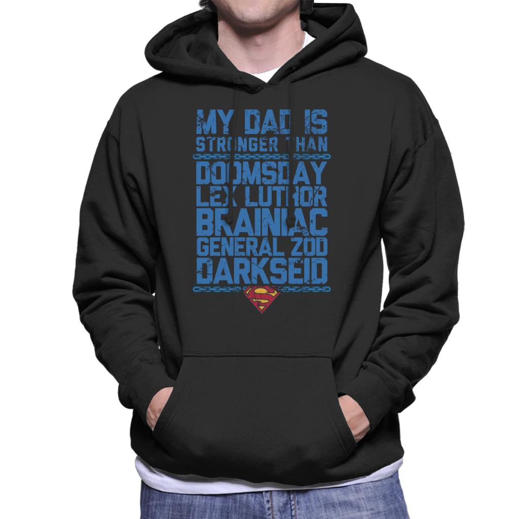 Superman My Dad Is Stronger Than Villains Fathers Day Men's product image 1