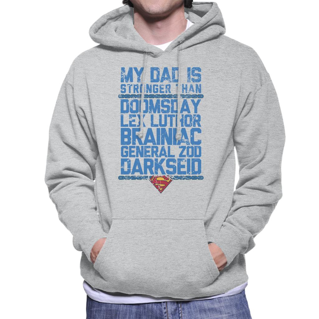 Superman My Dad Is Stronger Than Villains Fathers Day Men's product image 4