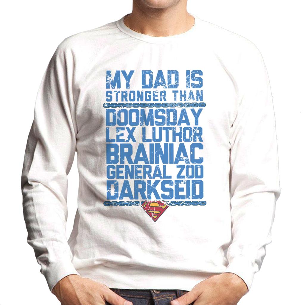 Superman My Dad Is Stronger Than Villains Fathers Day Men's product image 6