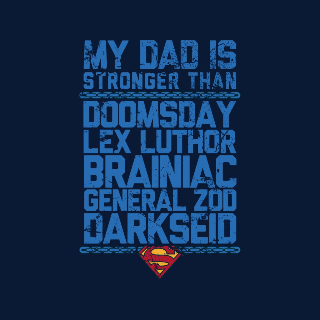 Superman My Dad Is Stronger Than Villains Fathers Day Men's product image 2