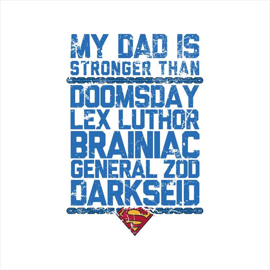 Superman My Dad Is Stronger Than Villains Fathers Day product image 7