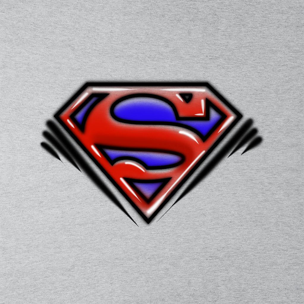 Superman Classic S Logo Pop Art Dot Style Men's T-Shirt product image 2