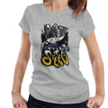 Superman Comic Style Graffiti Man Of Steel Women's T-Shirt product image 1