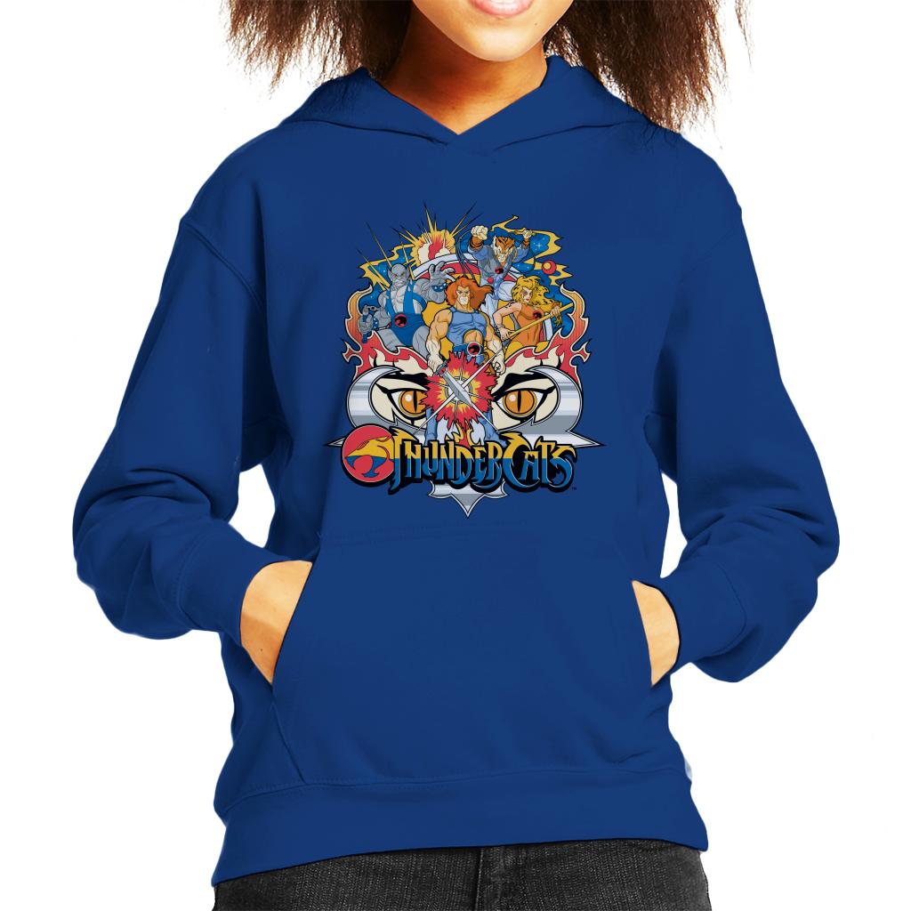 Thundercats Character Montage Kid's Hooded Sweatshirt product image 6