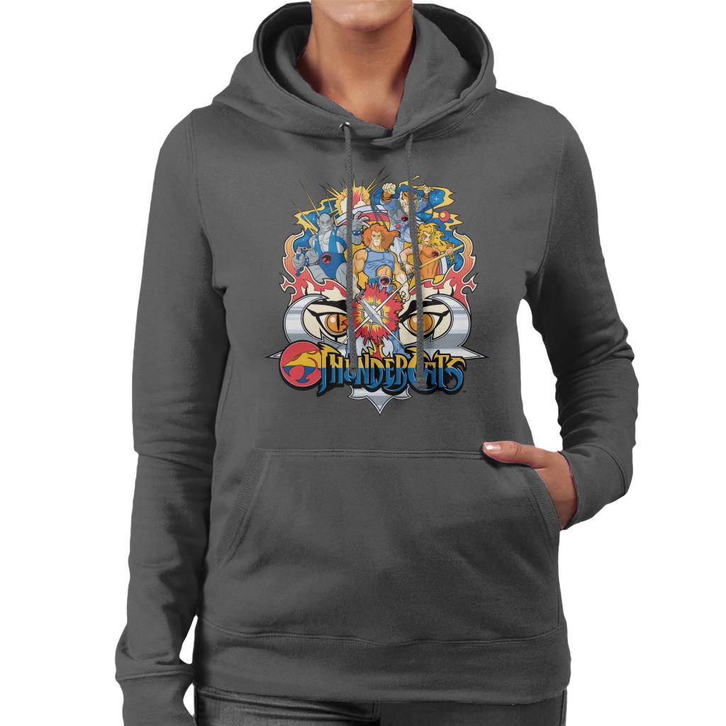 Thundercats Character Montage Women's Hooded Sweatshirt product image 1