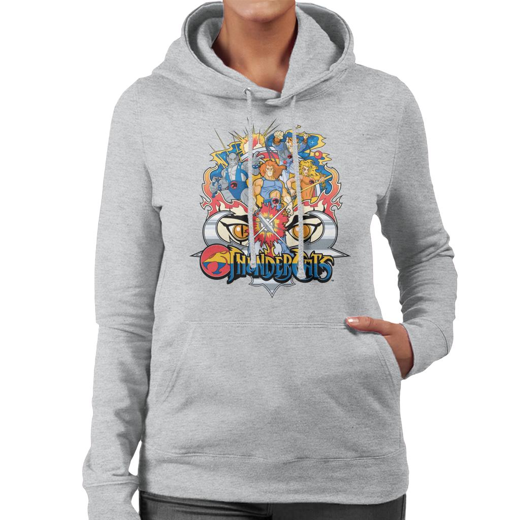 Thundercats Character Montage Women's Hooded Sweatshirt product image 4