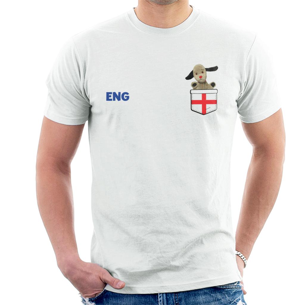 Sooty Football Sweep England Chest Pocket Print Euro Men's product image 1
